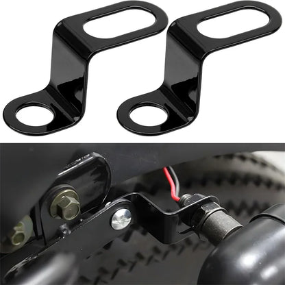 Motorcycle Lamp Brackets – Turn Signal & Headlight Mount for Fork Indicator Lights