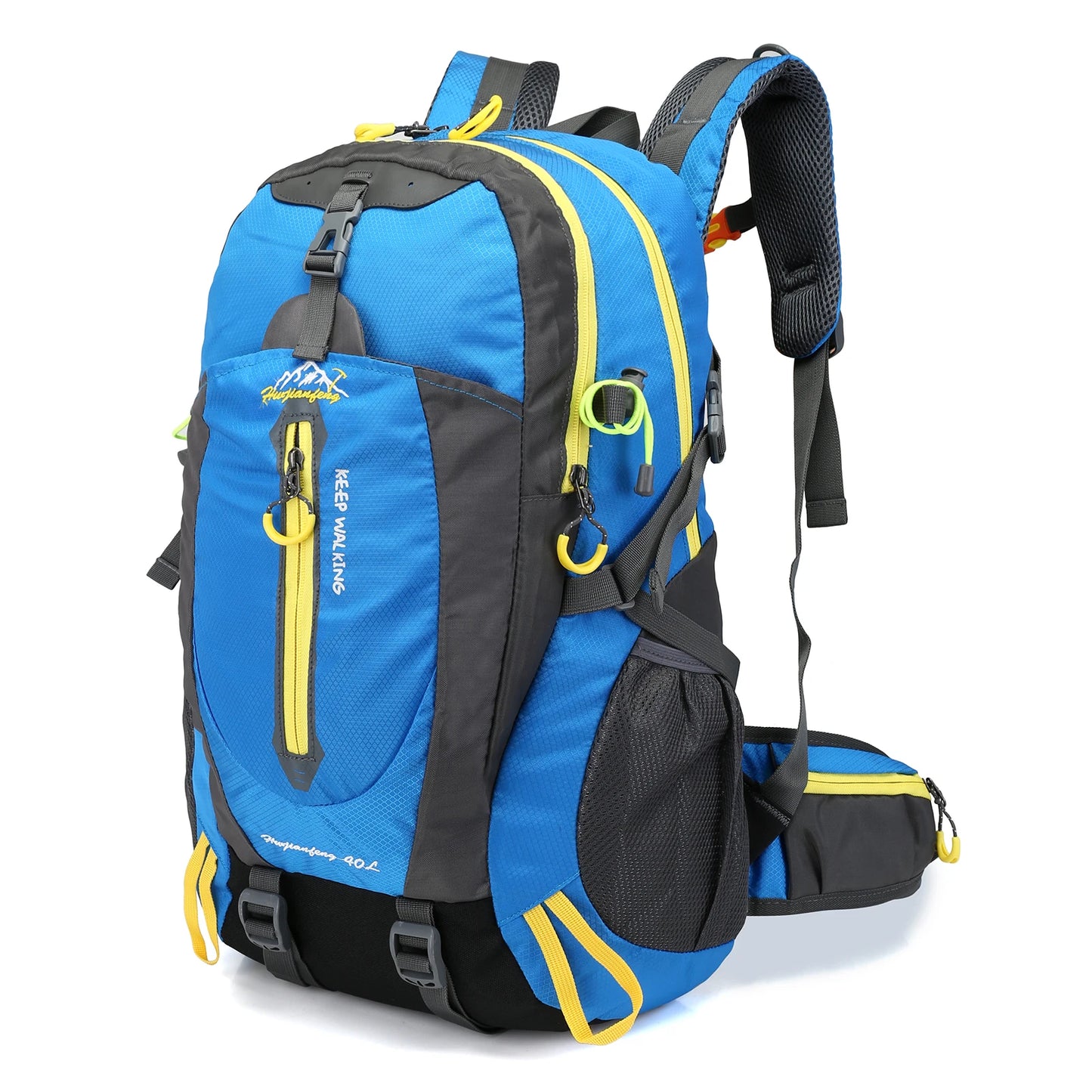 40L Water-Resistant Travel Backpack — Camping, Hiking, Trekking & Climbing Daypack with Laptop Compartment for Men & Women