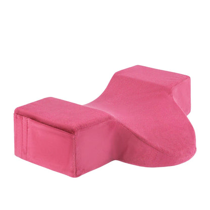 Pink Eyelash Neck Pillow – U-Shaped Memory Foam Support for Lash Extension Accessories
