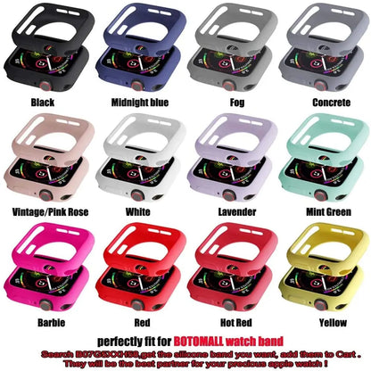 Silicone Protective Case for Apple Watch Series & Ultra - Shockproof Cover for 38mm–49mm Models