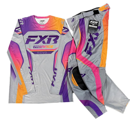 FXR 2025 PODIUM/CLUTCH PRO Gear Set – Dirt Bike Motocross Jersey & Pants Combo for Off-Road Riding