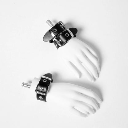 Punk Wrist Cuff Bracelet - Adjustable Retro Buckle Bangle for Men & Women, Party & Daily Wear