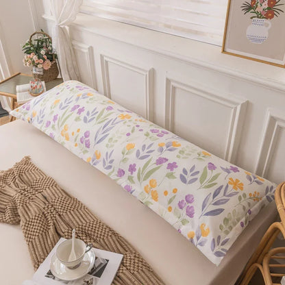Skin-Friendly Couple Pillowcase – Cozy Polyester Hugging Pillow Cover, Large 120/150/180cm