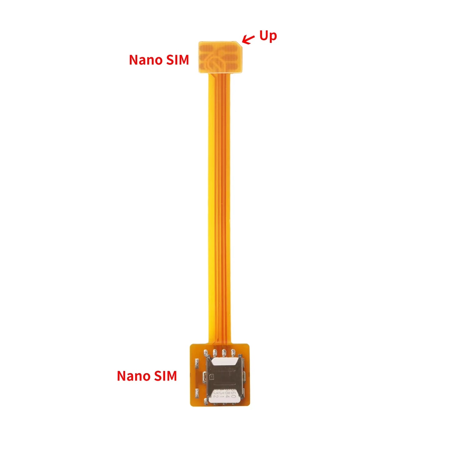 Nano 4FF SIM Card Converter - Nano to Micro 3FF Standard 2FF SIM Adapter