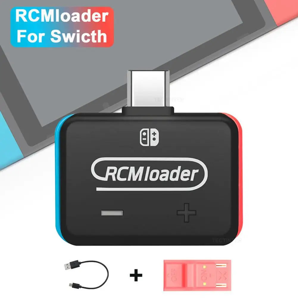 Black Switch RCM Loader Injector – Built-in Injection Program with Instructions, Gaming Accessory