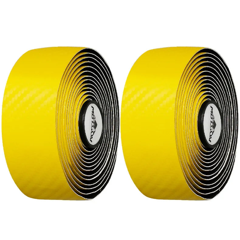 Bicycle Handlebar Tape – Anti-Vibration PU EVA Non-Slip Breathable Road Bike Bar Wrap for Racing