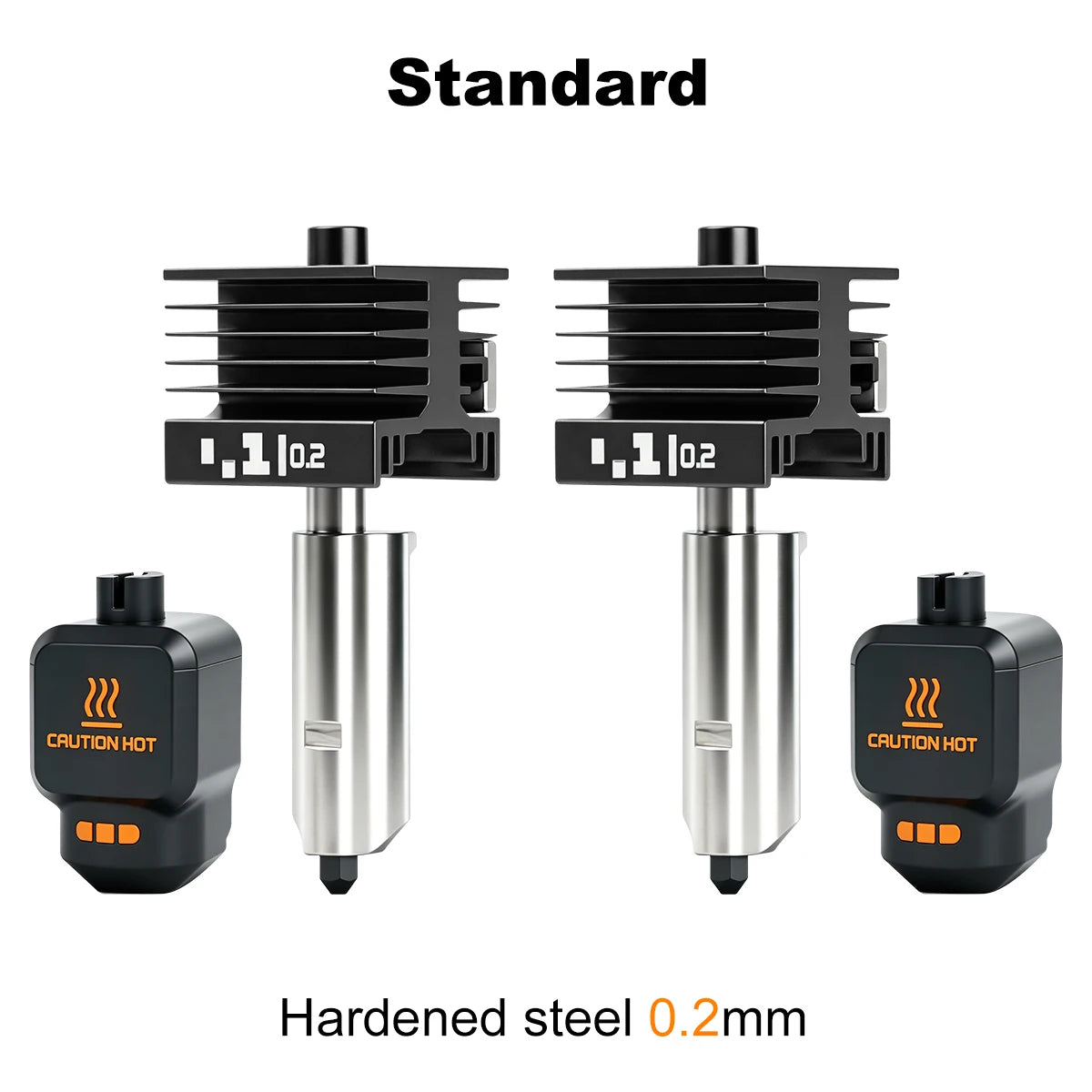 Bambu Lab P2S X2D Hotend Kit - High Quality Standard Flow Removable Nozzle 3D Printer Upgrade