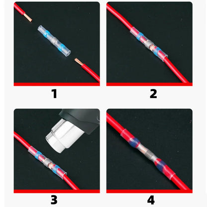 Heat Shrink Ring Terminals - IP67 Waterproof Wire Connectors for Secure Electrical Connections