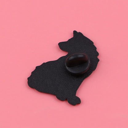 Cool Wolf Enamel Lapel Pin – Forest Animal Badge for Hats, Clothes & Backpacks, Decorative Jewelry Accessories Gift for Friends