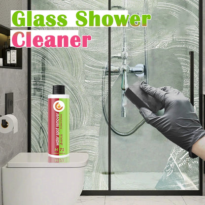 JB-XPCS H71 Bathroom Glass Cleaner - Hard Water Spot and Limescale Remover for Shower Doors, Ceramic Tiles, and Stainless Steel