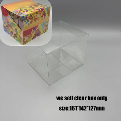 Transparent PET Storage Case - Protective Display Box for Pokémon TCG 25th Celebration Mini Tin Collection