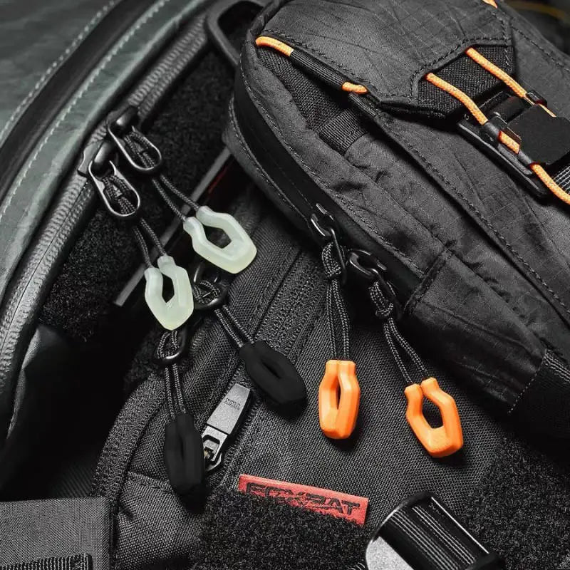 6/12PCS Zipper Pullers — Convenient Zipper Extensions for Jackets, Backpacks, Tents & Knapsack Accessories