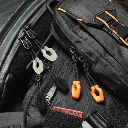 6/12PCS Zipper Pullers — Convenient Zipper Extensions for Jackets, Backpacks, Tents & Knapsack Accessories