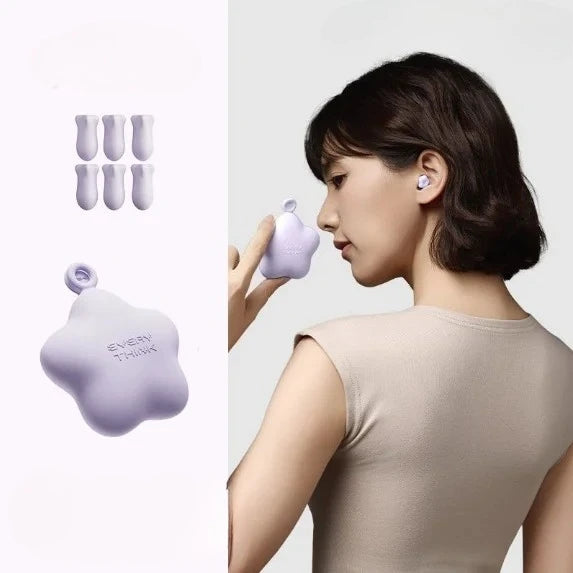 EVERYTHINK Sleeping Ear Plugs - Soft Noise Reduction & Sound Insulation Ear Protection