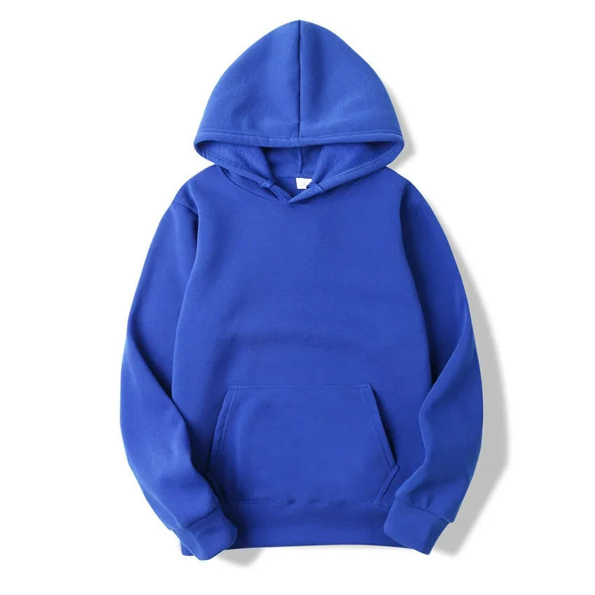 Fashion Men's & Women's Hoodies – Casual Solid Color Sweatshirts for Spring, Autumn, Winter