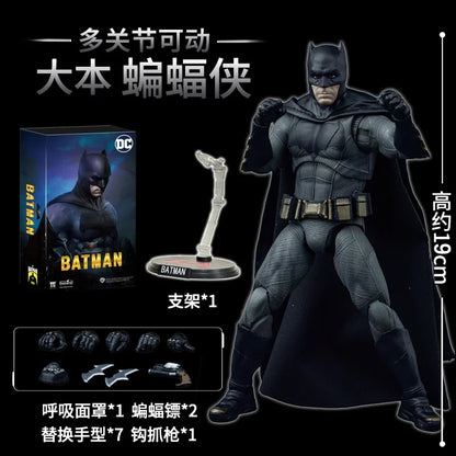 Justice League Anime Figures – Batman, Superman, Wonder Woman, Aquaman & Mera Collectible Toy Set