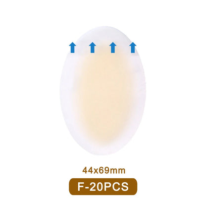 10/20PCS Hydrocolloid Foot Patches Heel Stickers | Anti-Wear Adhesive Bandages for Pain Relief & First Aid