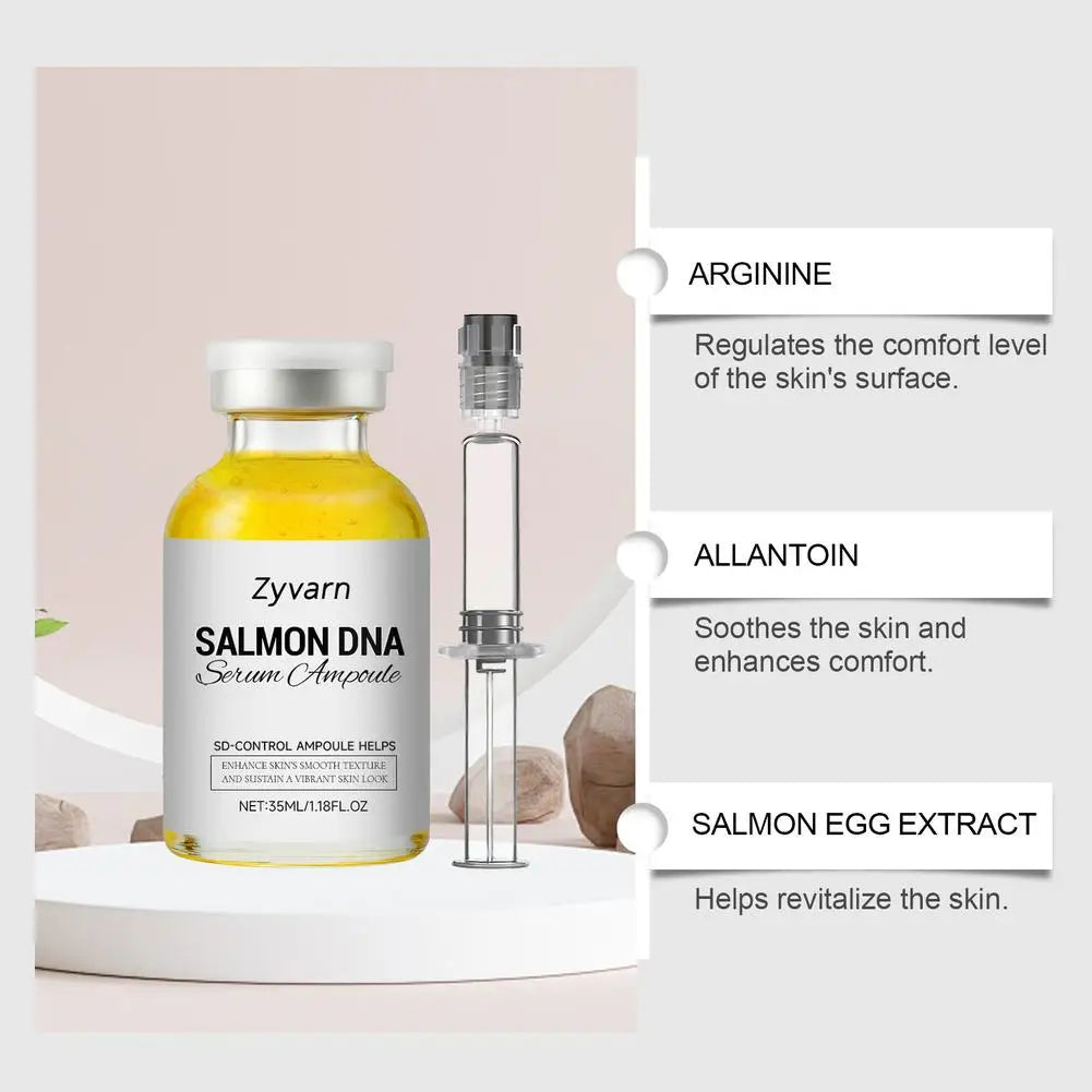 Salmon DNA PDRN Facial Serum Ampoule – Deep Hydration, Skin Soothing & Radiance-Boosting Daily Skincare (1/2 Pcs)