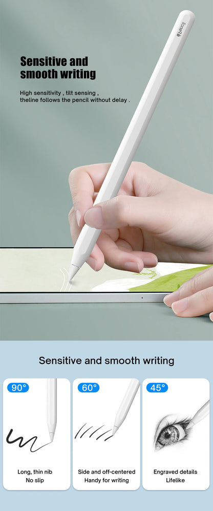 Apple Pencil Replacement Tip | Nib for 1st & 2nd Generation, 2H/2B 4.0 Transparent