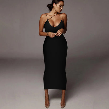 Dulzura Women’s Leopard Bodycon Midi Dress – Party, Club & Evening Streetwear Summer 2024 Wholesale