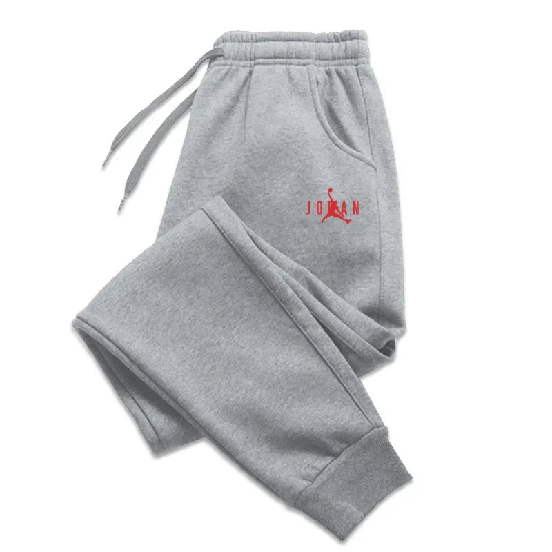 Autumn Winter Men's Joggers – Drawstring Casual Fleece Sweatpants, Workout, Running, Gym Fitness Sports Trousers