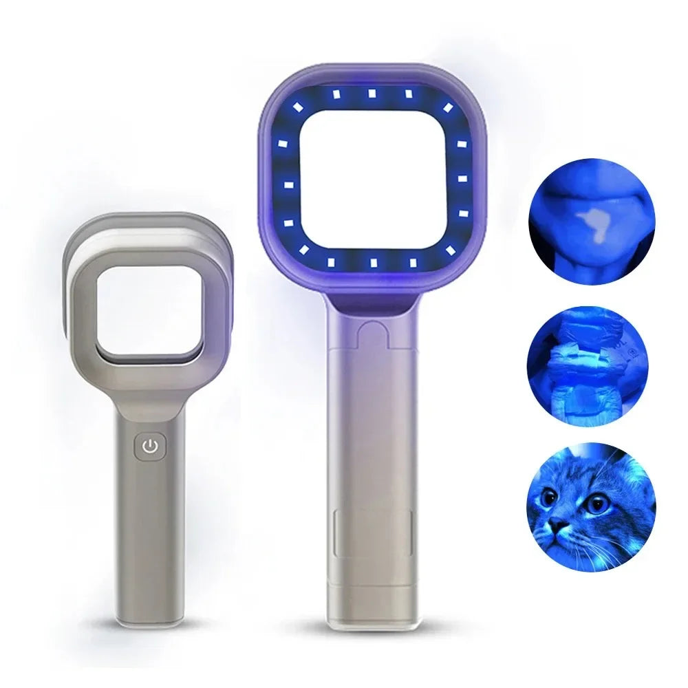 Wood’s Lamp Skin Analyzer – UV Facial Diagnostic Device for Medical Skin Examination & Beauty Care, Portable Ultraviolet Skin Testing Machine