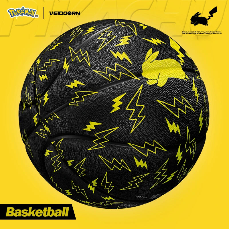 Professional PU Leather Basketball Size 7 – Indoor & Outdoor Game Ball with Pump