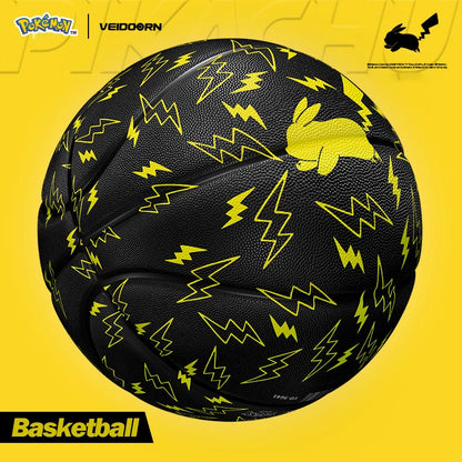 Professional PU Leather Basketball Size 7 – Indoor & Outdoor Game Ball with Pump