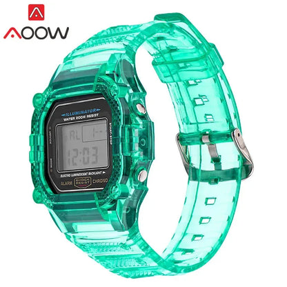Transparent TPU Resin Watch Band and Bezel Kit for Casio G-SHOCK DW-5600 GW-M5610 GLS-5600 - Protective Replacement Strap and Case Set