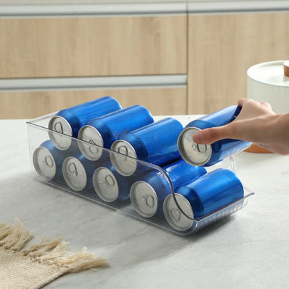 Kitchen Storage Can Dispensers – Soda & Food Can Organizer for Refrigerator & Freezer