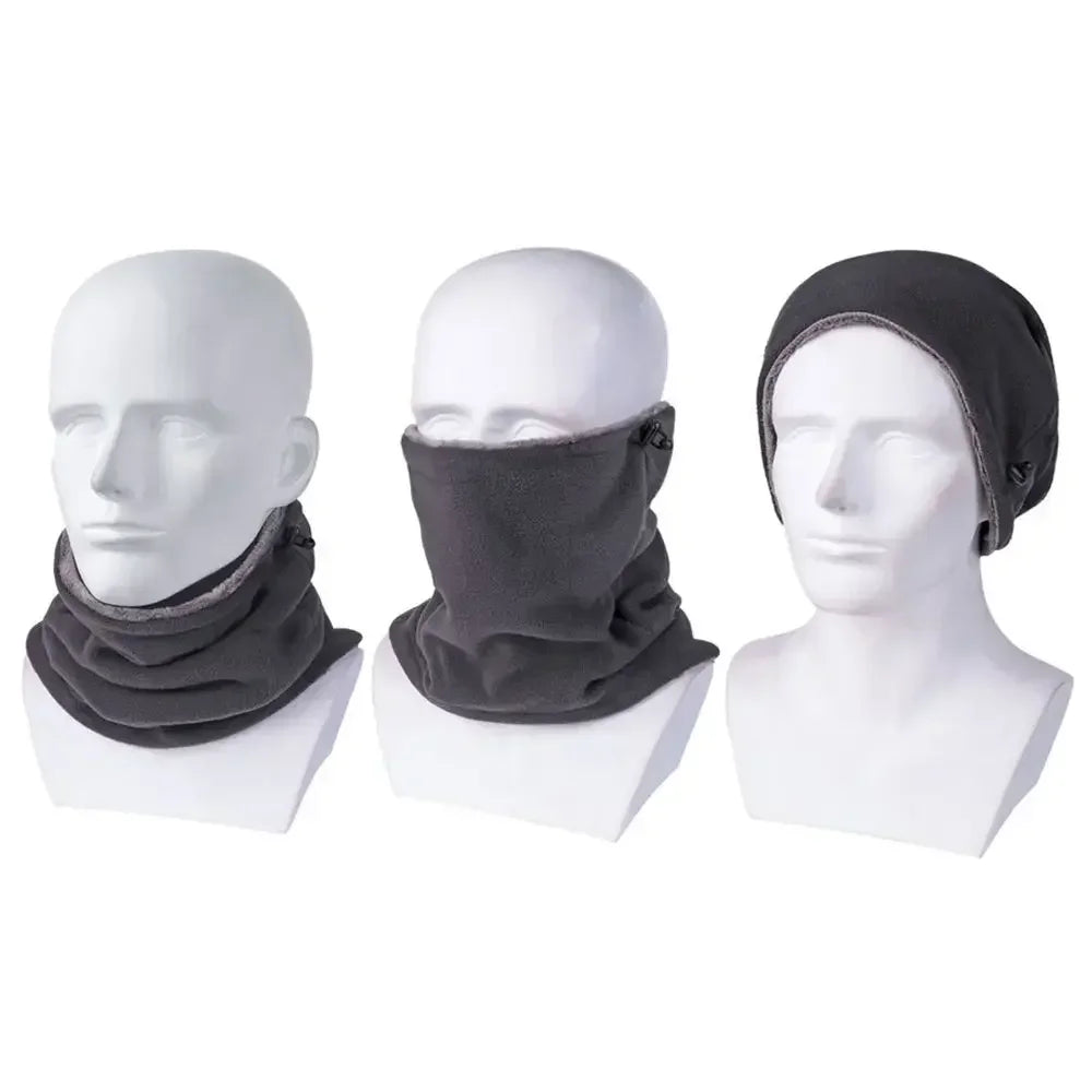 Winter Motorcycle Warm Mask – Fleece Neck Warmer, Windproof Balaclava for Men & Women, Cycling, Hiking & Outdoor Sports