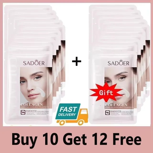 Hydrocrystalline Firming Facial Patch - Anti-Aging Nourishing Mask for Fine Lines & Sagging Skin, Korean Facial Care Product