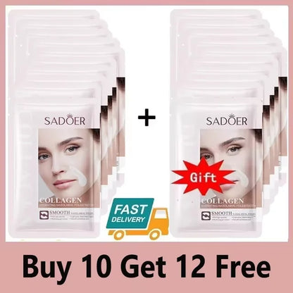 Hydrocrystalline Firming Facial Patch - Anti-Aging Nourishing Mask for Fine Lines & Sagging Skin, Korean Facial Care Product