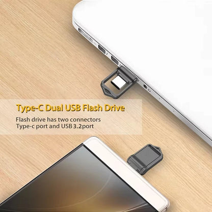 Xiaomi 2TB USB 3.1 Flash Drive — High-Speed Type-C 2-in-1 Metal U Disk, Waterproof, Universal for Mobile & PC