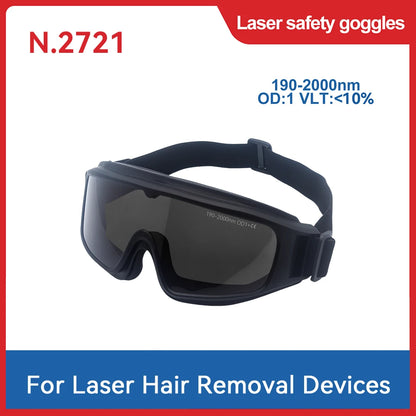 190-2000nm Laser Safety Glasses — Certified Diode Laser Protective Goggles