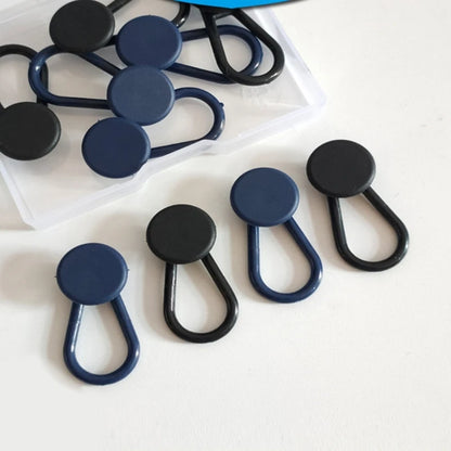 Flexible Waist Extenders for Jeans & Pants - 15mm/18mm Buttons for Women & Men, Ideal for Pregnancy, Skirts - Model 87HA