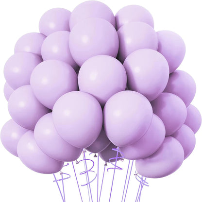 Baby Blue Latex Balloons Set (5–12 Inch, 10/20/30pcs) – Wedding, Baby Shower & Birthday Party Decorations in Mixed Colors