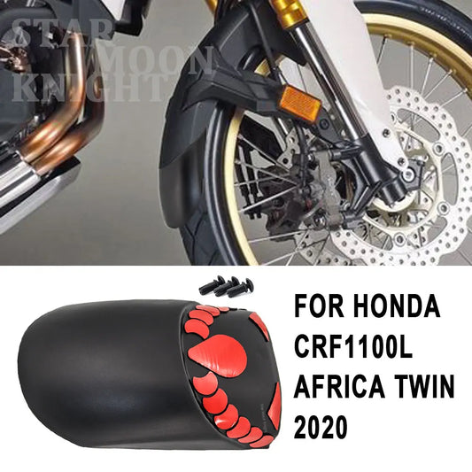 Honda CRF1100L Africa Twin Front Fender Extension – Motorcycle Mudguard Rear Extension Accessory 2020 Model Protection Part