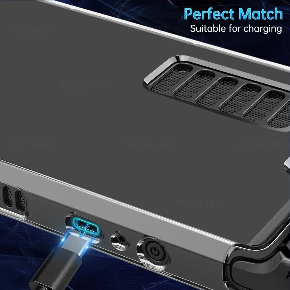 Transparent TPU Protective Case for Steam Deck – Anti-Drop Back Cover Sleeve Compatible with Steam Deck Accessories