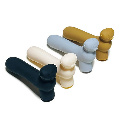 Silicone Door Knob Cover - Anti-Collision Handle Protector Wall Guard for Home