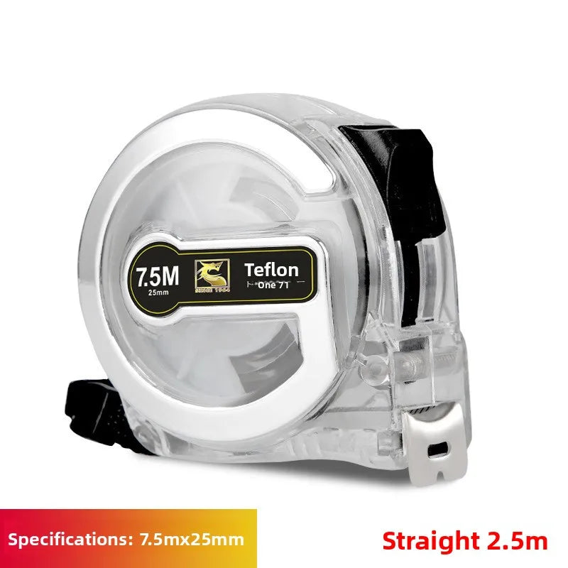 Fluorescent Tape Measure - 5m/7.6m Widened, Thickened & Wear-Resistant Precision Measuring Tool