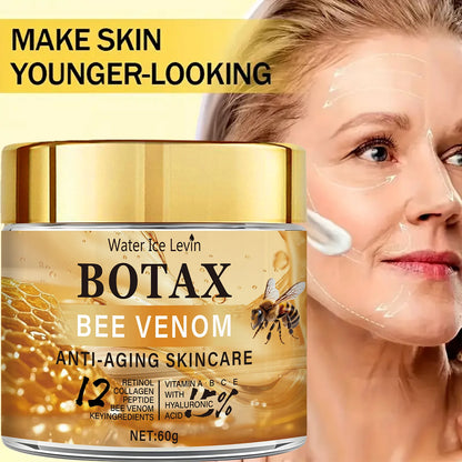 Botax Bee Venom Cream - Deep Wrinkle Care, Skin Firming & Rejuvenating Moisturizer 60g