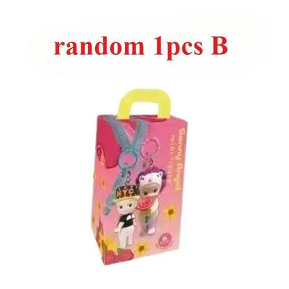Candy House Keychain Blind Box – Cute Handmade Doll Bag Pendant for Girls