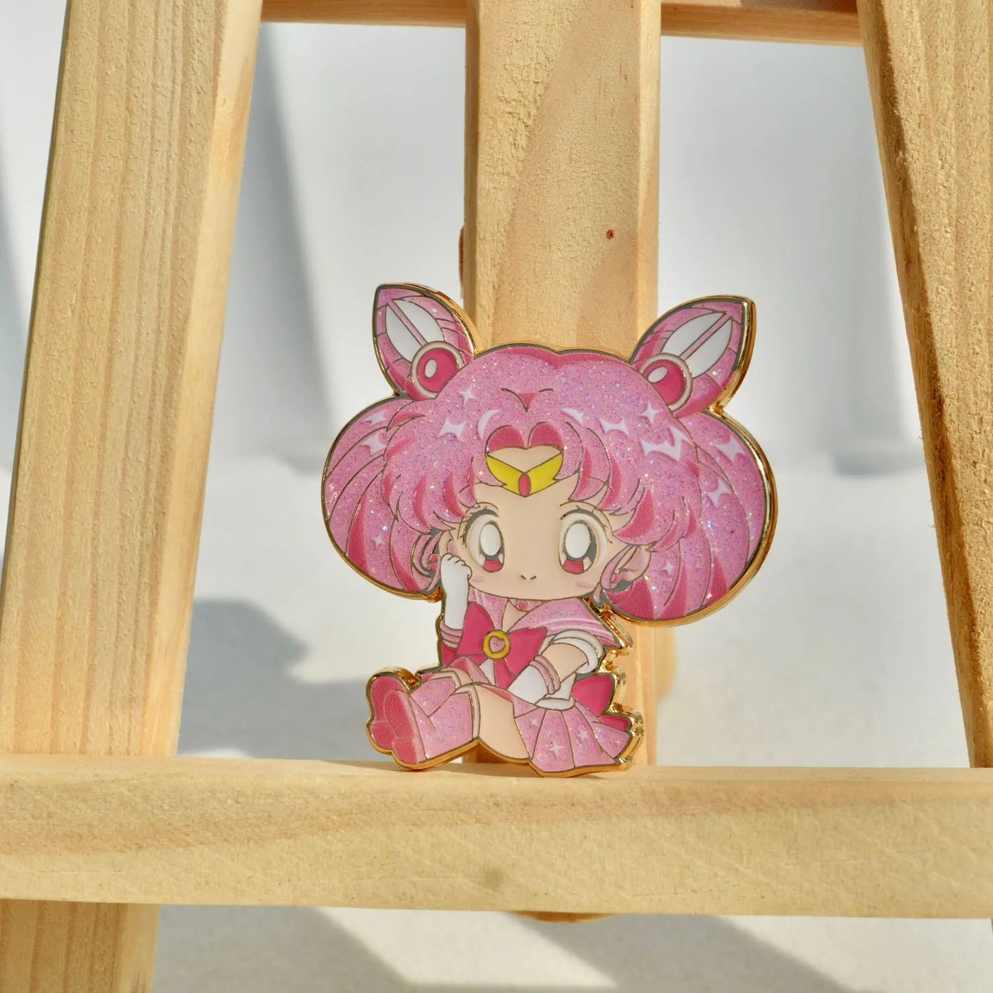 Sailor Moon Usagi Enamel Pin – Kawaii Anime Brooch for Clothes, Backpacks & Gifts