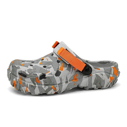 Men’s Clogs & Sandals – Camouflage Garden Shoes, Outdoor Flip Flops & Home Slippers