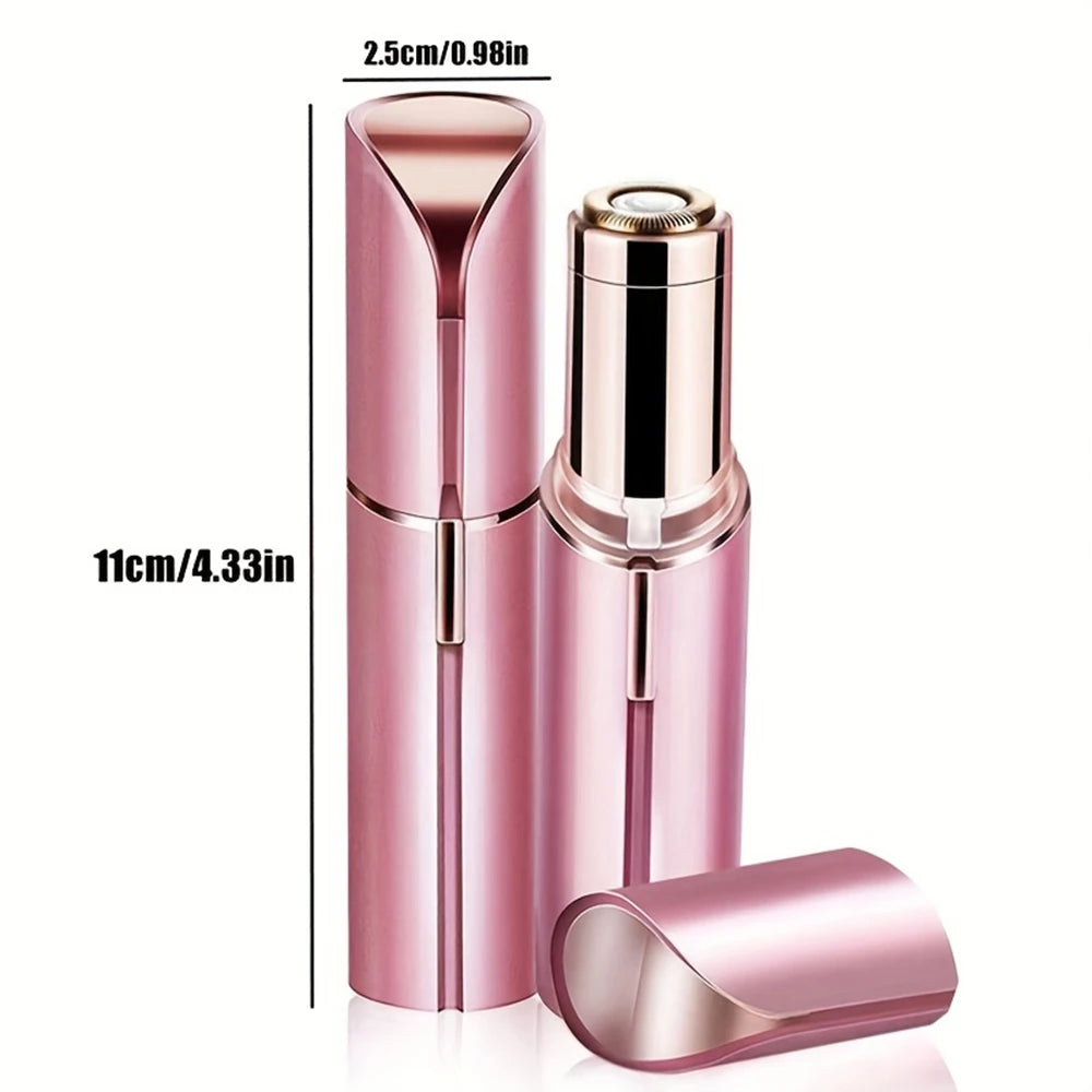 Women’s Facial Hair Remover — Painless Rechargeable Electric Shaver for Lip, Chin & Arms