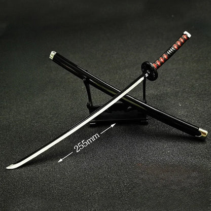 25cm Demon Slayer Katana – Kimetsu No Yaiba Real-Size Samurai Sword Anime Cosplay Prop & Home Decor