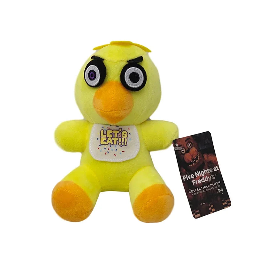 2025 Five Nights at Freddy’s Plush Toys — 18cm Bonnie, Foxy & Freddy Game Dolls for Kids