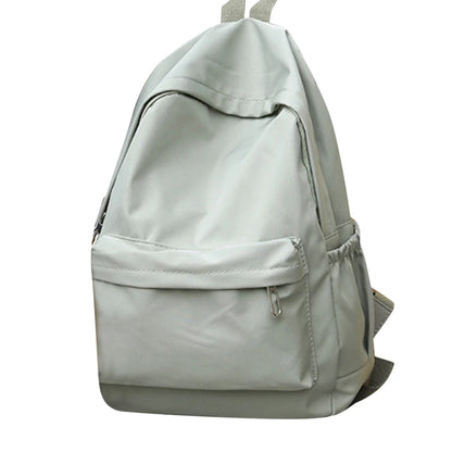 Women’s Waterproof School Backpack | Large Capacity Solid Color Daypack for Teens & Students