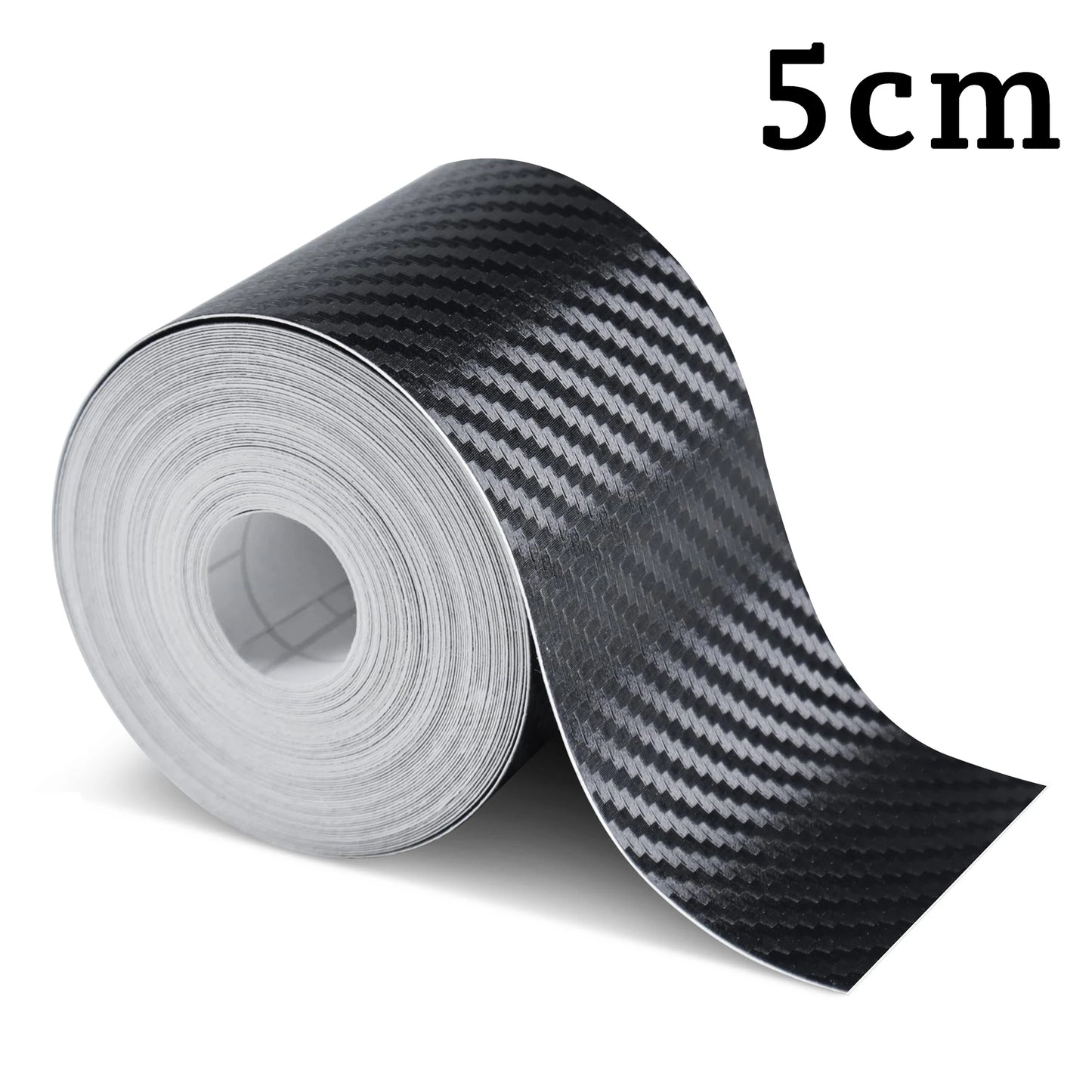 Nano Carbon Fiber 3D Car Tape Sticker 1–10m – Waterproof Door & Mirror Edge Protector Strip DIY Adhesive Protective Film for Vehicles